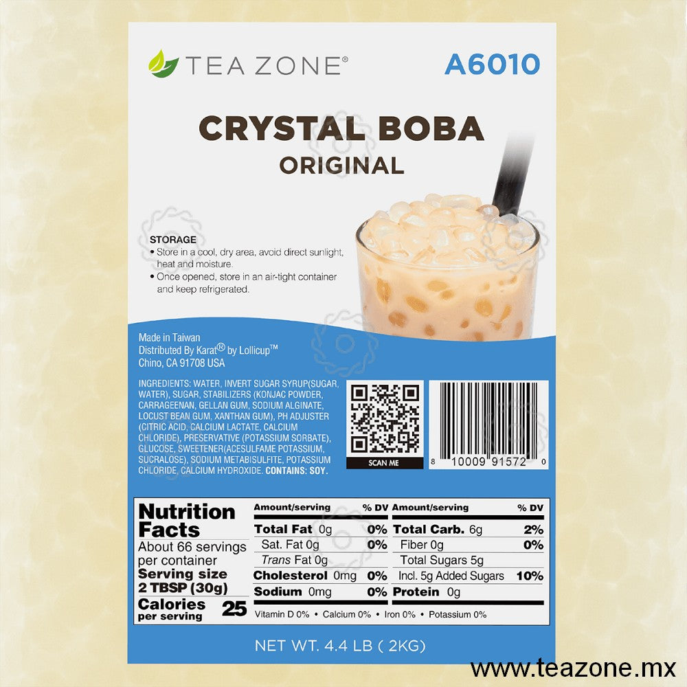 Boba Crystal Original - Tea Zone