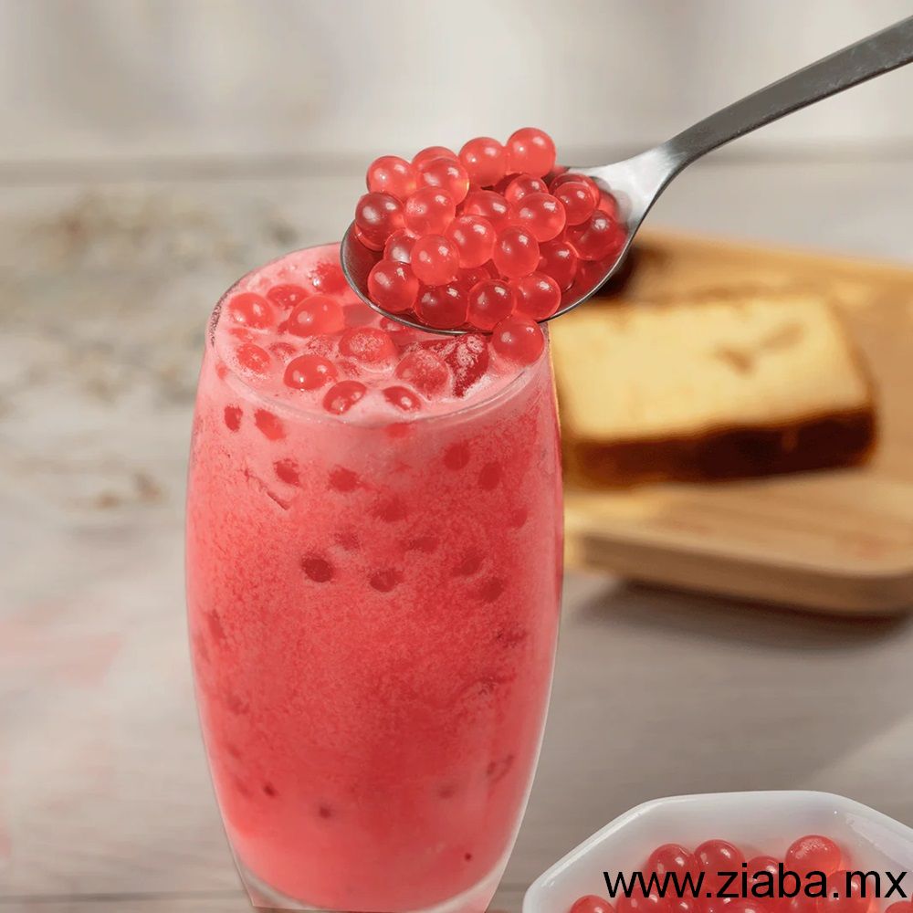 Frambuesa (Raspberry) - Perlas Explosivas Tea Zone México - Popping Pearls