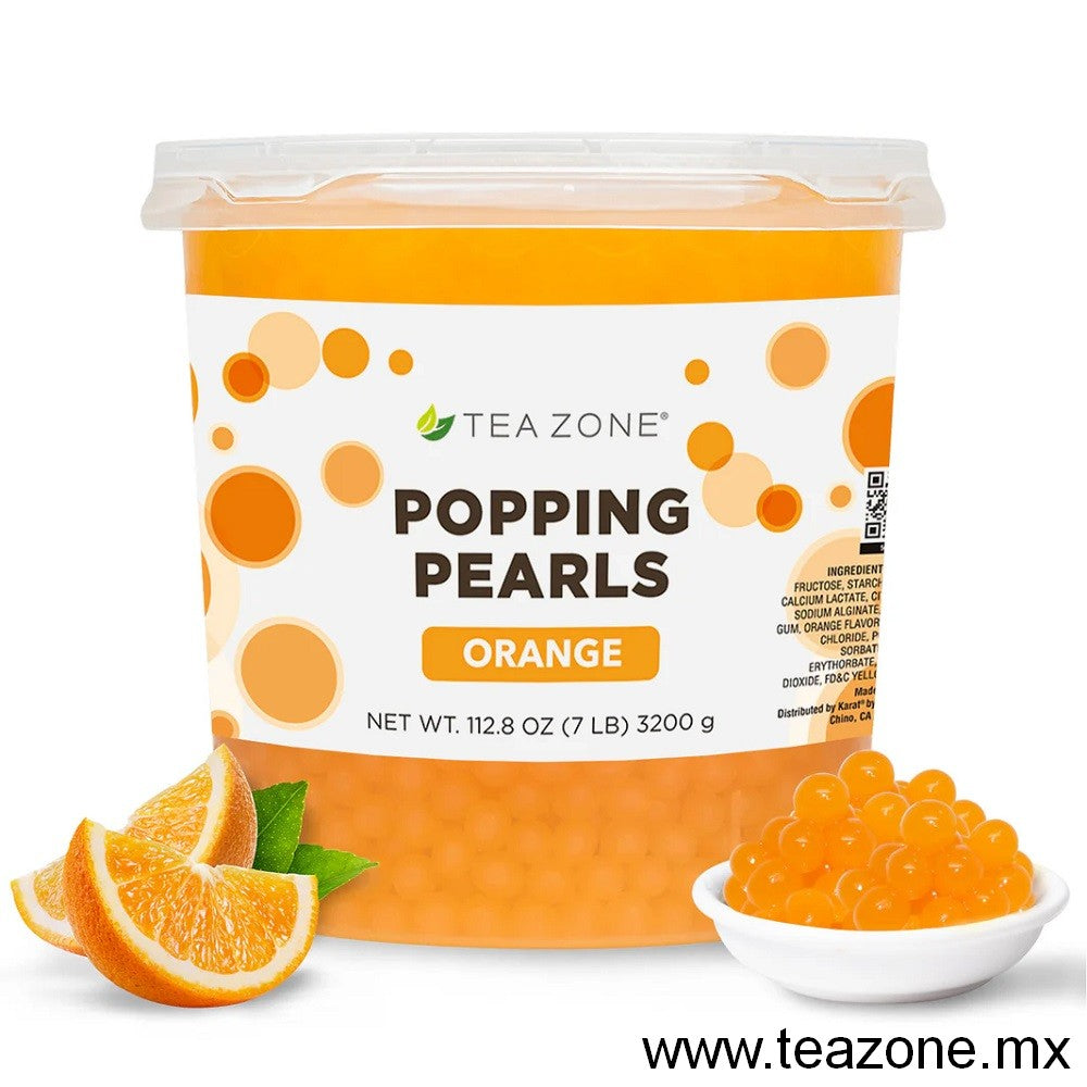 Naranja - Perlas Explosivas Tea Zone