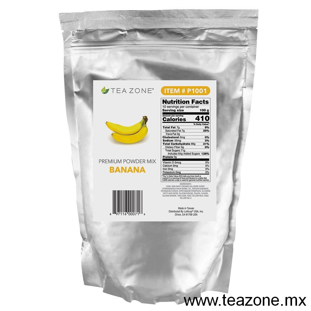 Plátano - Polvo para Frappé Tea Zone
