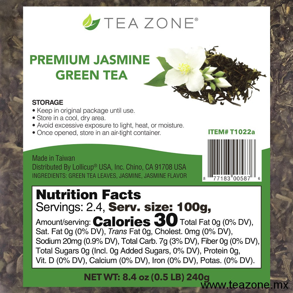 Té Verde Jazmín - Tea Zone